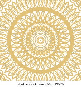 abstract floral hand drown pattern. vector illustration