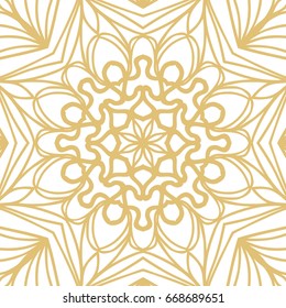 abstract floral hand drown pattern. vector illustration