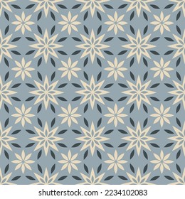 Resumen de las vacaciones florales sin problemas. Textura floral ornamental. Fondo artístico de mosaico 