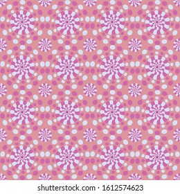 Abstract, floral, illusory pattern for backgrounds/wrapping paper/kids/children's fashion clothes or surface pattern. 