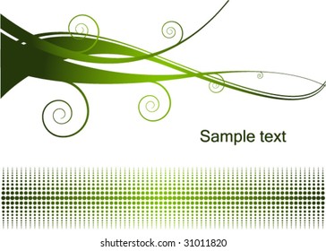 abstract floral illustration