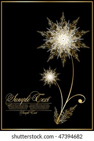 abstract floral illustration