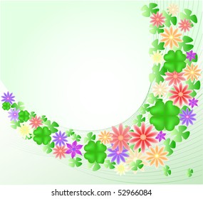 abstract floral illustration