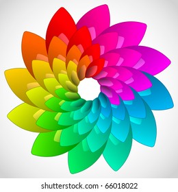 Resumen de ilustración floral.