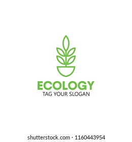Abstract Floral logo Creative Template Sign Vector