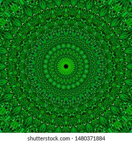 Abstract floral mandala background design - circular vector geometry