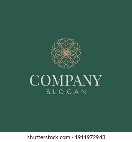 Abstract floral mandala, has a luxurious and elegant impression. suitable for high value businesses