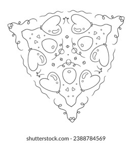 The Abstract Floral Mandala Illustration