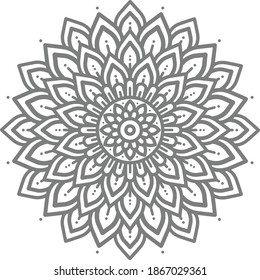abstract floral mandala illustration
for decoration
 
