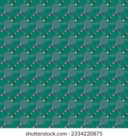 Abstract floral mandala pattern background
