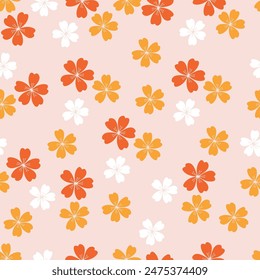 abstract floral nature pattern illustration background