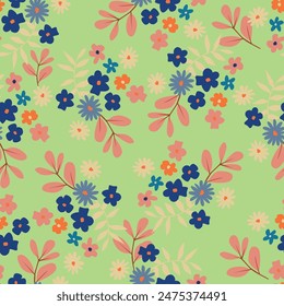 abstract floral nature pattern illustration background