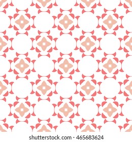 Abstract floral ornament seamless pattern of colorful for wallpapers and background.