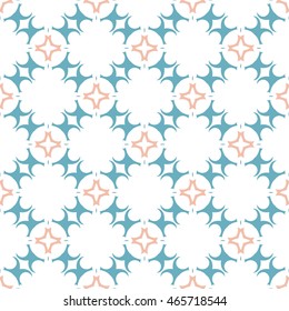 Abstract floral ornament seamless pattern of colorful for wallpapers and background.

