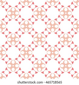 Abstract floral ornament seamless pattern of colorful for wallpapers and background.
