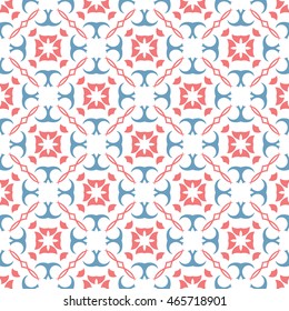 
Abstract floral ornament seamless pattern of colorful for wallpapers and background.

