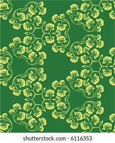 Abstract floral ornament ( seamless texture )