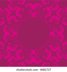 Abstract floral ornament ( seamless wallpaper )