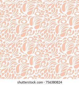 Abstract floral ornamental pattern