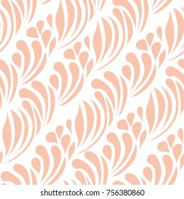 Abstract floral ornamental pattern