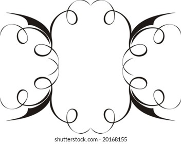 abstract floral ornaments in vector format, very easy to edit, individual objects!