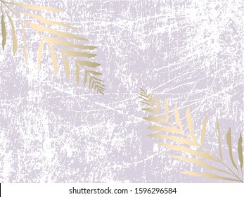 abstract floral pastel dusty pink gold blush textured decor background . Chic trendy shiny feminine tile pattern with botanical motifs 
