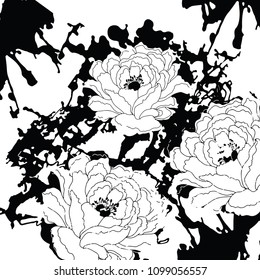 abstract floral pattern