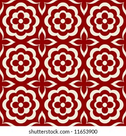abstract floral pattern