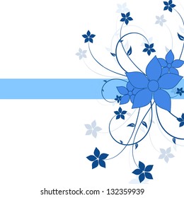 Abstract floral pattern.