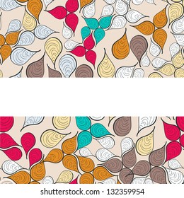 Abstract floral pattern.