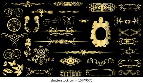 Abstract floral pattern