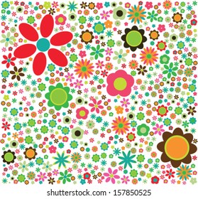 Abstract floral pattern 