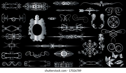 Abstract floral pattern