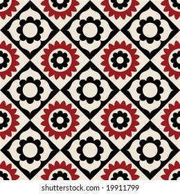 abstract floral pattern