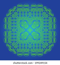 Abstract Floral Pattern