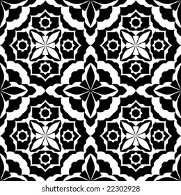 abstract floral pattern