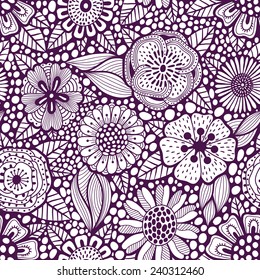 Abstract floral pattern