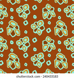 Abstract floral pattern.