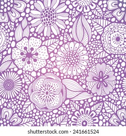 Abstract floral pattern