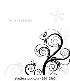 abstract floral pattern