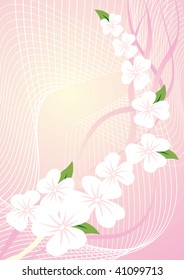 abstract floral pattern