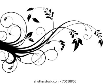 abstract floral pattern