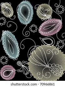 abstract floral pattern