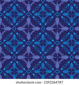 Resumen de fondo de patrón floral, patrón de lujo, diseño mandala ilustración abstracta de vector elegante