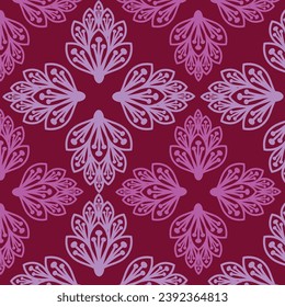 Abstract floral pattern background, luxury pattern, mandala design stylish abstract vector illustration
