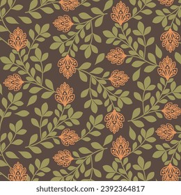 Abstract floral pattern background, luxury pattern, mandala design stylish abstract vector illustration