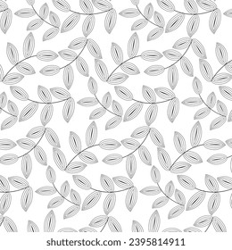 Abstract floral pattern background, luxury pattern, stylish geometric vector texture illustration