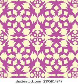 Abstract floral pattern background, luxury pattern, stylish geometric vector texture illustration