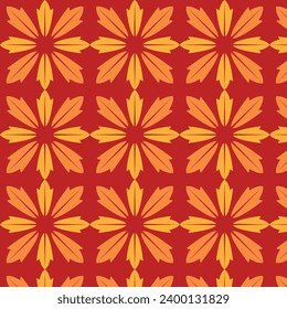 Abstract floral pattern background, luxury textile pattern, stylish vector texture