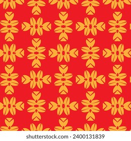 Abstract floral pattern background, luxury textile pattern, stylish vector texture